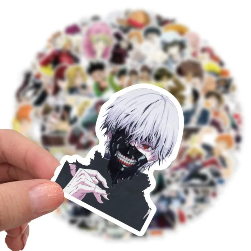 10/30/50/100Pcs Mix Cartoon Anime Stickers Naruto Jujutsu Kaisen Eendelig Stickers Diy Laptop Telefoon Waterdicht Kids Sticker Speelgoed