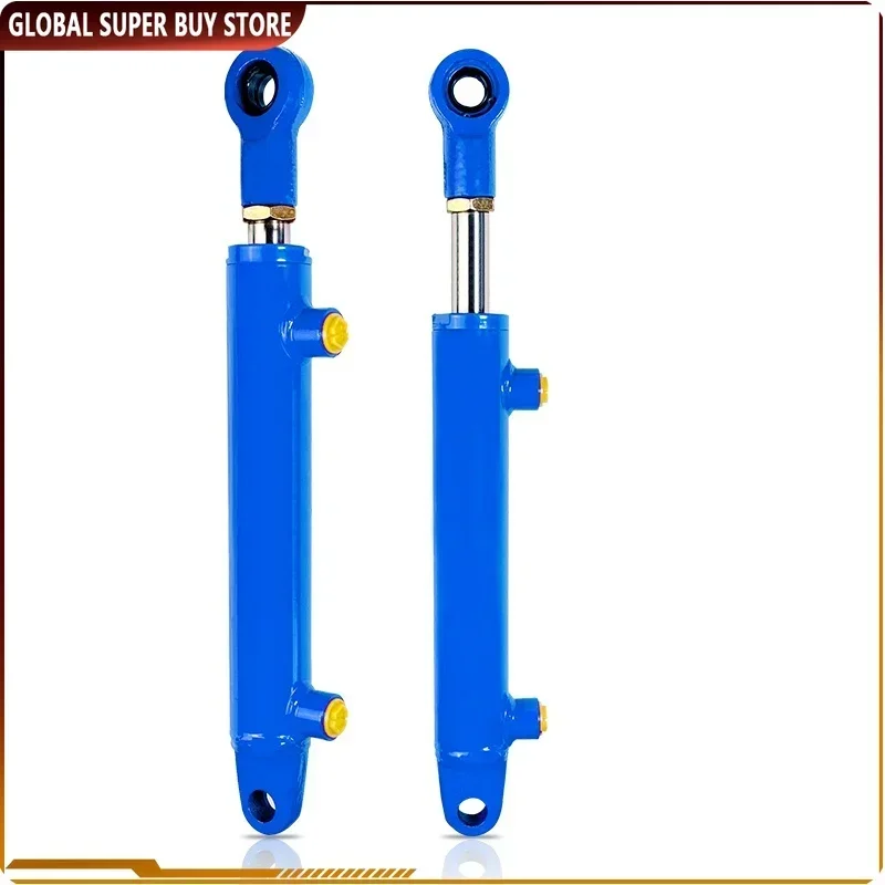 2-tonowy siłownik hydrauliczny o skoku 100-1000 mm Wytrzymały siłownik olejowy hydrauliczny Dwukierunkowe podnoszenie Mała maszyna do rozłupywania