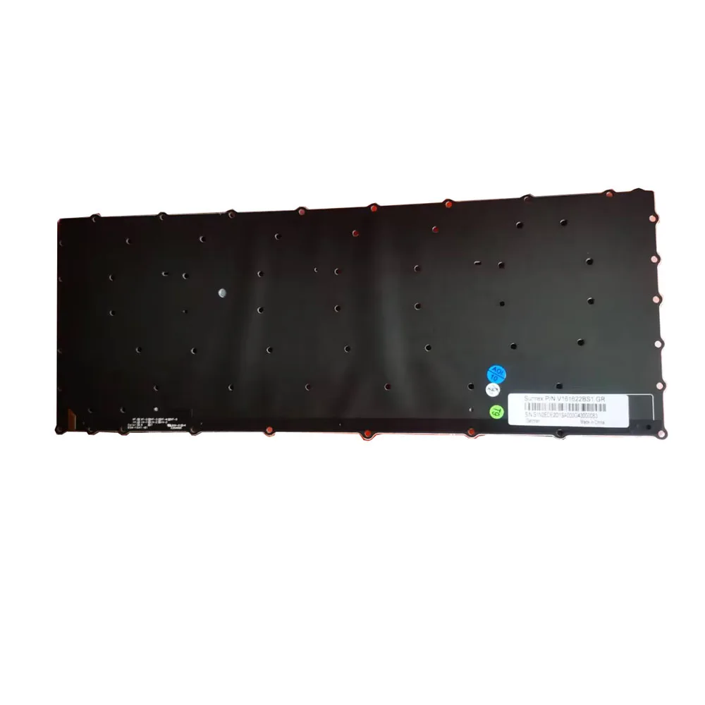 Laptop Backlit Keyboard For MSI GS40 6QE 6QD GS43VR 6RE 7RE GS30 2M 2M16SR2 2MDE16SR5 GS32 6QE 7QE German GR Black No Frame New