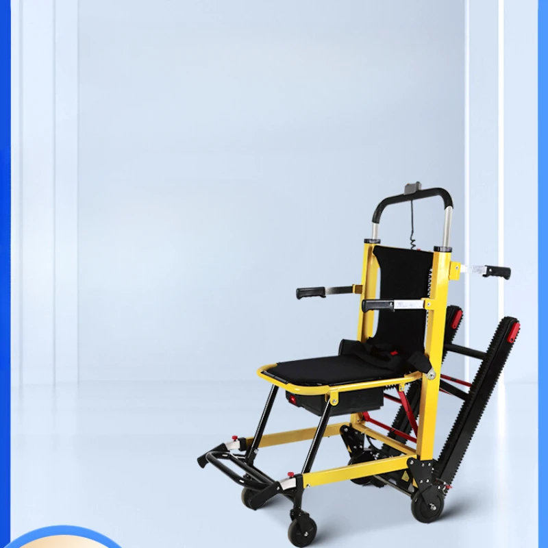 

Electric climbing machine, level ground hand pushed wheelchair, silent up and down stairs, fully automatic tracked elderly robot