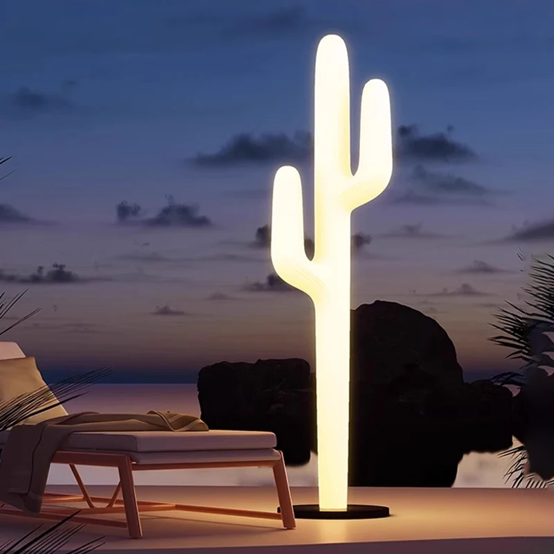 

Outdoor Light Garden Light Villa Terrace Garden Lawn Floor Creative Design Cactus Outdoor Landscape