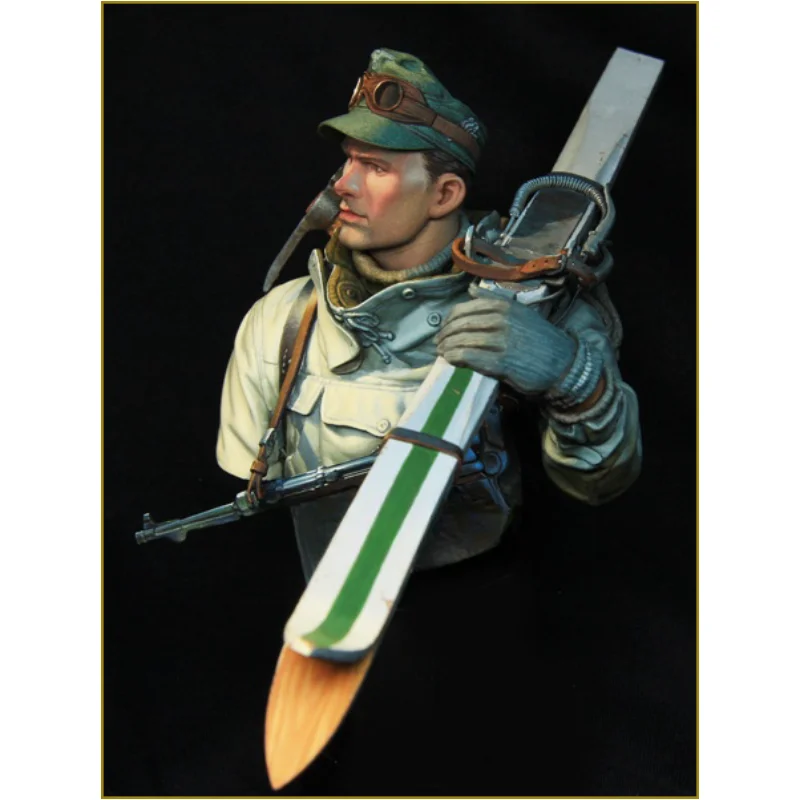 1/10 Bust Resin figure unpainted model kit, military theme, unassembled and unpainted GK 608R