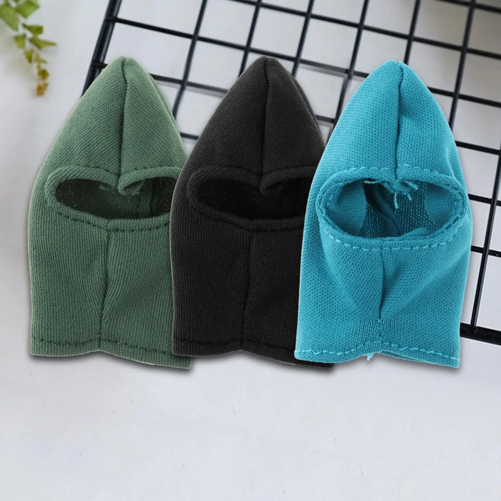 

1/6 Scale Figure Cap Miniature Soldier Hood Doll Hat Action Figures Headwear for Living Room