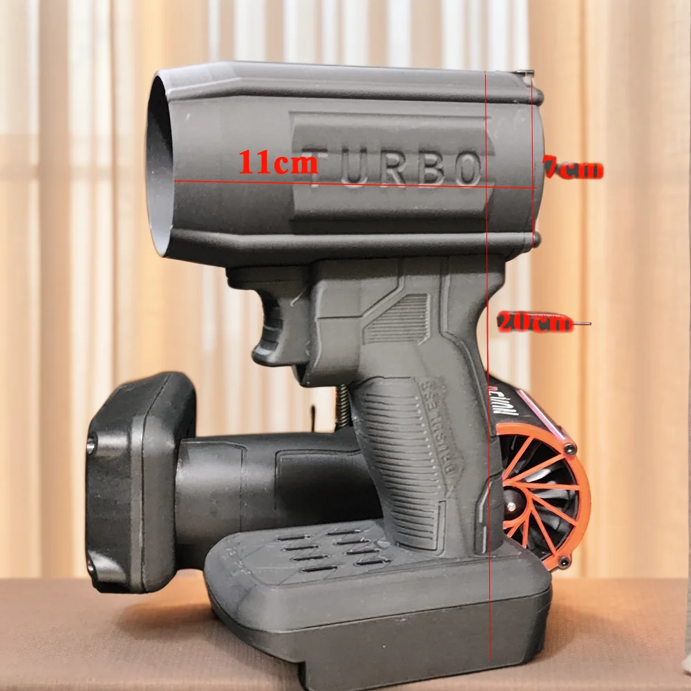 2025 New 130000 Rotary Car Wash Air Gun Turbo Jet Fan Electric POWERFUL BLOWERS Handheld violent fan Snow Removal Air Dryer