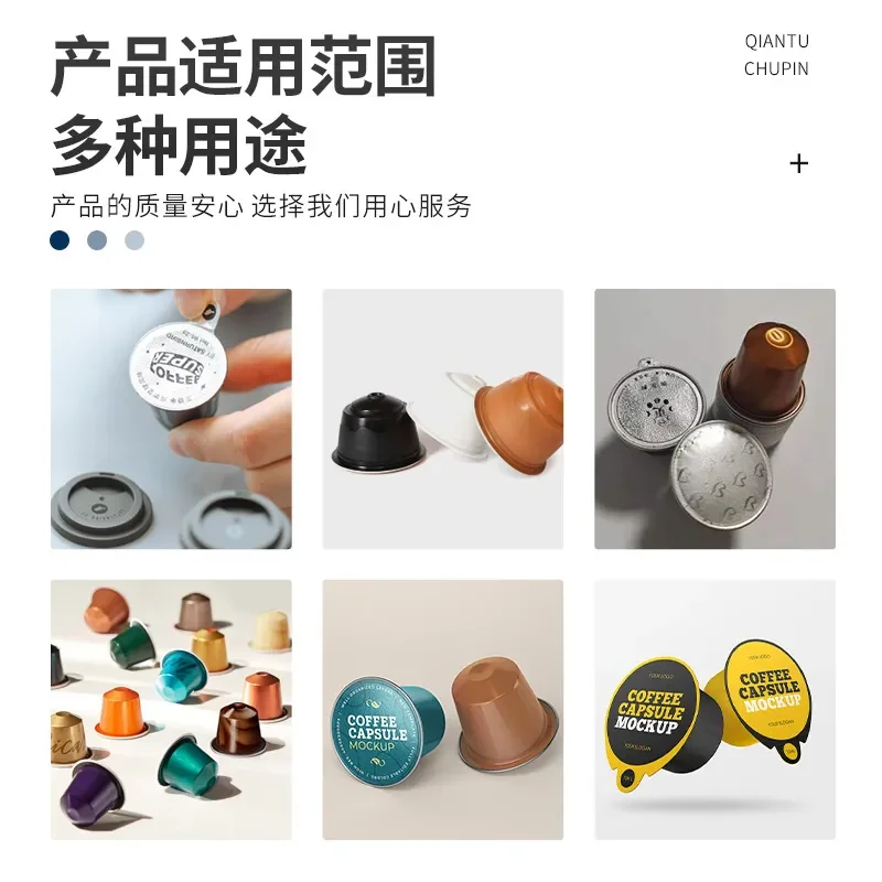 for Automatic Single Head Filling Sealing Machine CCM-30 High Speed Coffee Capsule Powder Pellet Liquid Packaging Equipment