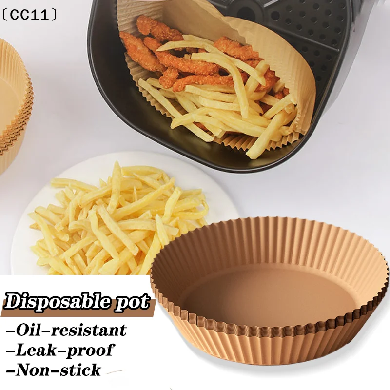 Air Fryer Absorbent Paper Cake Tray Disposable Barbecue Paper Baking Paper〔CC11〕