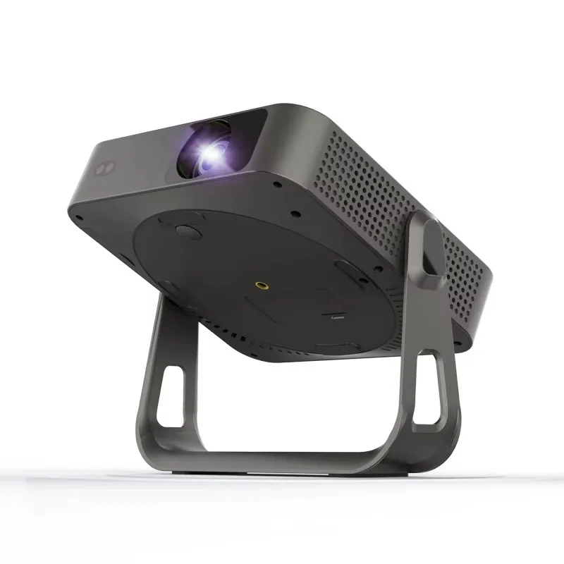 Wholesale of New Features 180 Rotation Mini Hd Video Small 1080P Projector 5g Moving Cinema Beamer Portable Smart Projectors 4k