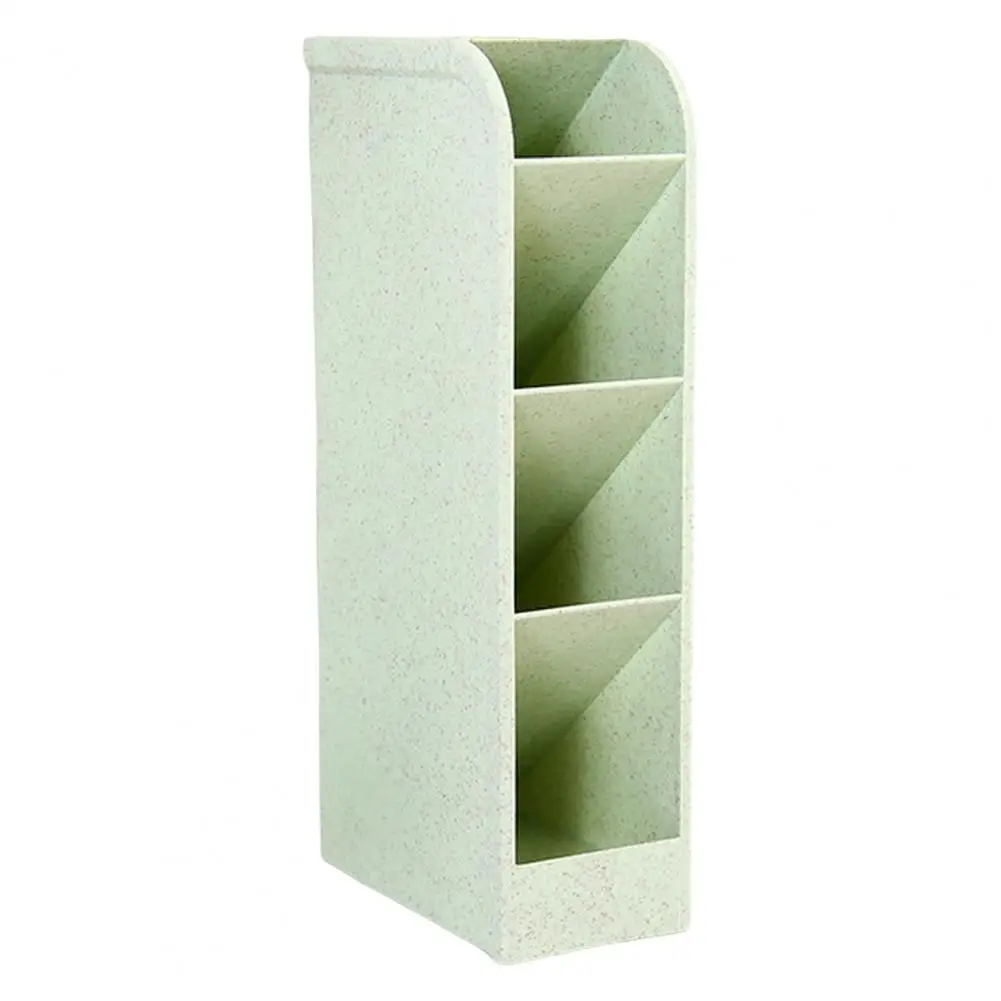 โต๊ะผู้ถือปากกาช่องเอียงเครื่องเขียนองค์กร Smooth Edge โรงเรียนสํานักงานดินสอแต่งหน้ากล่องเก็บอุปกรณ์หอพัก