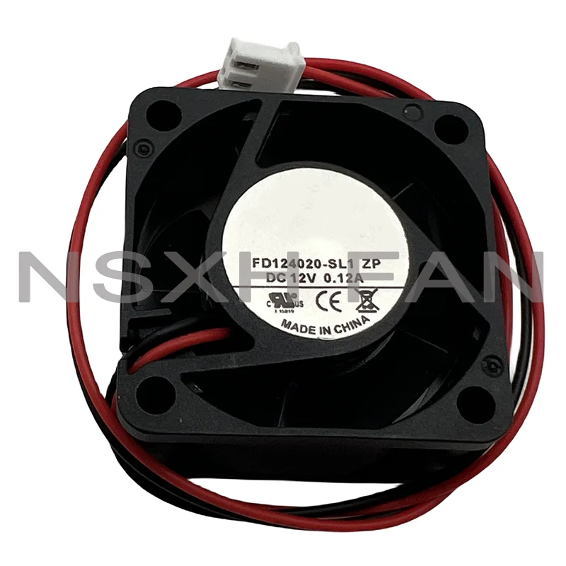 FD124020-SL1 ZP 24V 0.12A 40x40x20mm 2-Wire Server Cooling Fan