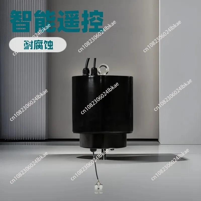 Warehouse-specific single-line remote control light fixture lifter- industrial pendant light smart lifting and storage equipment