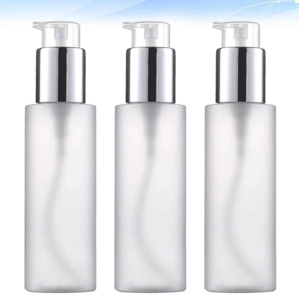 

3pcs Empty Bottles Lotion Bottle Liquid Subpackaging Containers Portable Travel Dispenser Eco Friendly Reusable Shampoo Body
