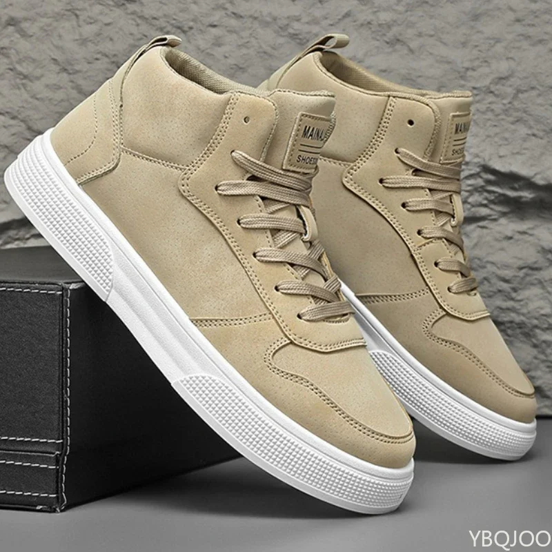 Minimalistische Herren-Plateauschuhe Modische Vielseitige Herren-Sneaker Lässige Bequeme Sportschuhe – Detail 10