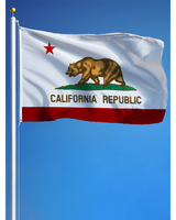 60x90cm 90x150cm California Flag Banner Tapestry