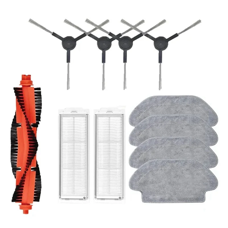 Para xiaomi mijia robô vácuo mop 2s 3c mi robô vácuo mop p peças de reposição mop pano escova lateral principal xmstjqr2s styj02ym