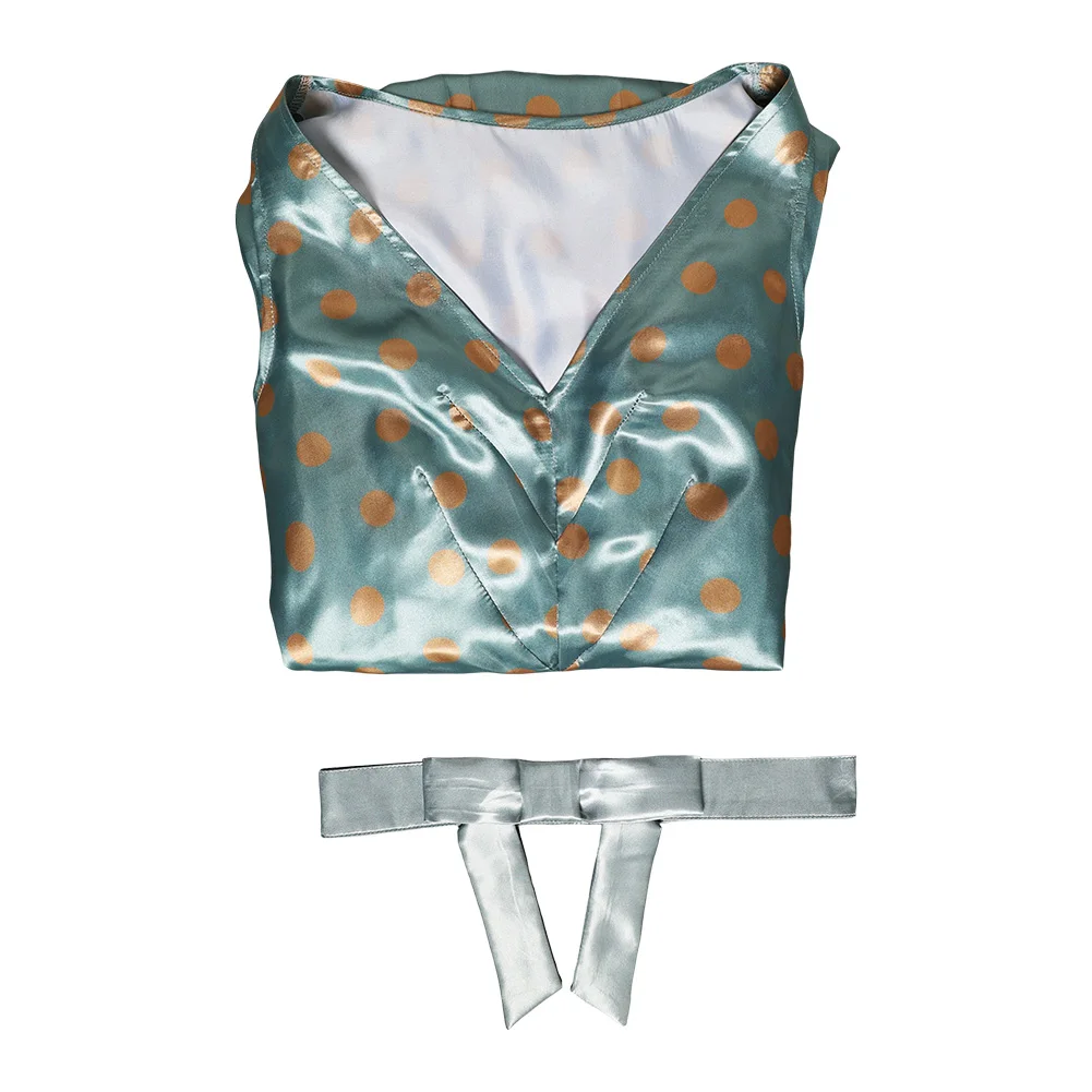 Stefanie Cosplay Kleid Kopfbedeckung Ohrring Anzug Film Final Destination 6, Rollenspiel Kostüm Damen Halloween Karneval Party Dress Up