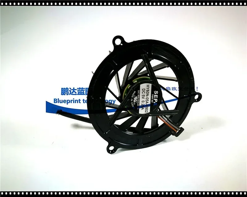 

L SEPA HY60N-05A-P802 5 В 5210 5,2 см выхлопная турбина для ноутбука безрамный охлаждающий вентилятор