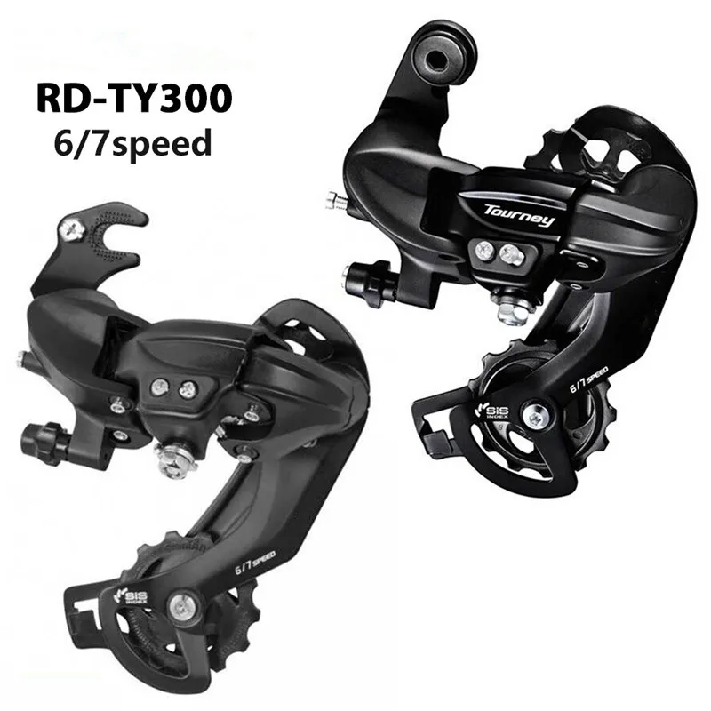 MTB Bike Shifter RD TY300 6/7/8 Speed Direct Mount Rear Mech Bicycle Derailleur Bike Accessories High Speed Teeth Transmission