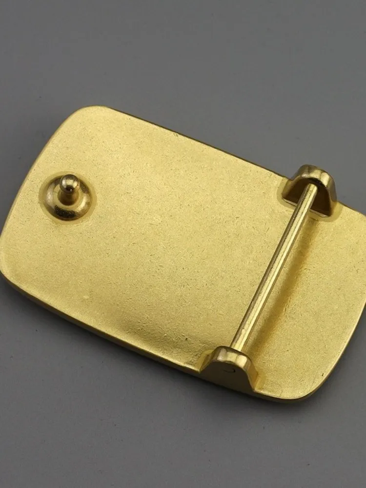 Afbeelding 4: Vintage riemgesp handgemaakte zelfgemaakte accessoires tailleband DIY klassieke koperen platte gesp