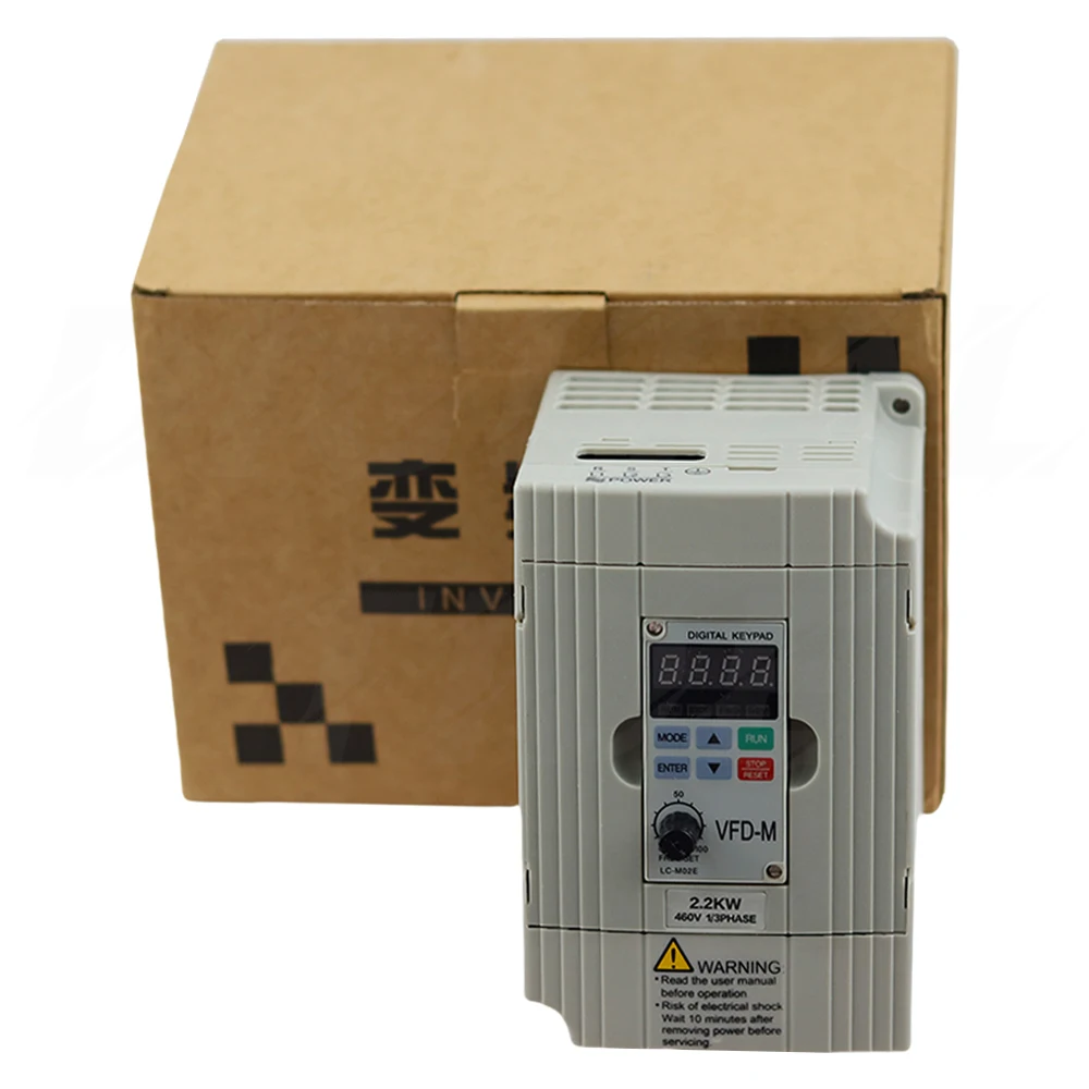New original Delta VFD-M Series Ultra Low Noise Mini 3-Phase VFD022M43B 2.2KW 380V 460V iInverter
