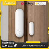 Aqara P1 Door Window Sensor Zigbee 3.0 Wireless Anti-theft Homekit Induction Door Magnetic Alarm Smart Home Work with Aqara Home