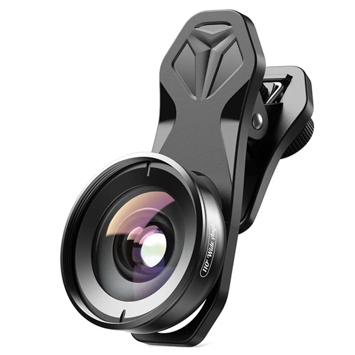 [T28C] Wide Angle HD Camera Phone Lens Kit 110 Degree Wide Angle Phone Lens for All Smartphones External Phone Lens