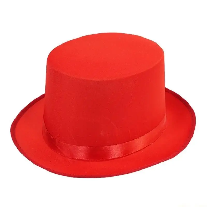 31BF Comfortable Unisex Top Hat Breathable Fabric Stage Essential