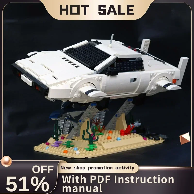 

Новый 1543 шт. Moc City 1977 Lotus Esprit S1 Off-Road Speed Champion Модель Diy Творческие идеи Детские игрушки Подарочная технология Пазл на заказ