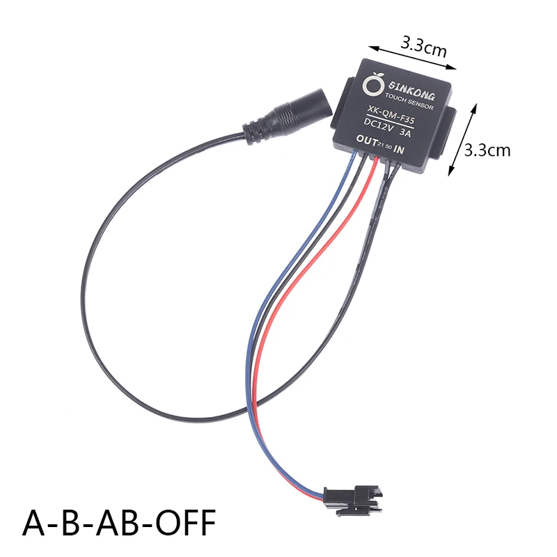 HOMirror Touch Switch Sensor pour lumière LED, miroir, lumière de sauna, 5-12V, 1PC