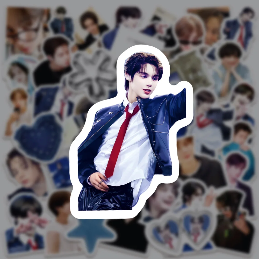 50 قطعة جديد KPOP المعبود بطل الهيب هوب الياباني الأمريكي JayJay ملصق SMTR25 جراب هاتف المدرب Ins-style لتقوم بها بنفسك كوب مقاوم للماء