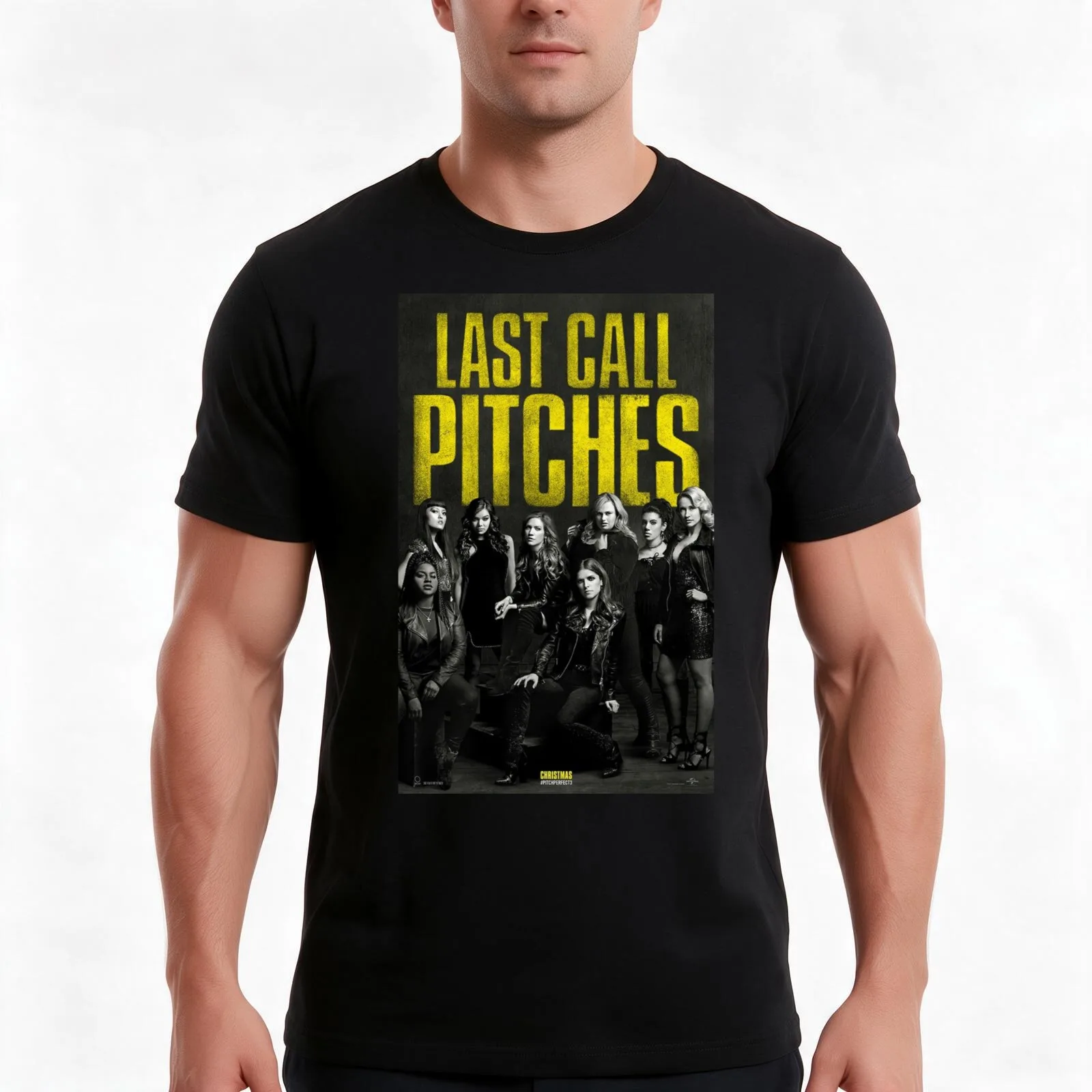 Pitch Perfect 3 T-Shirt Summer Casual Cotton Tee Oversized Streetwear Tops Vintage Graphic Print Loose Fit Short Sleeve