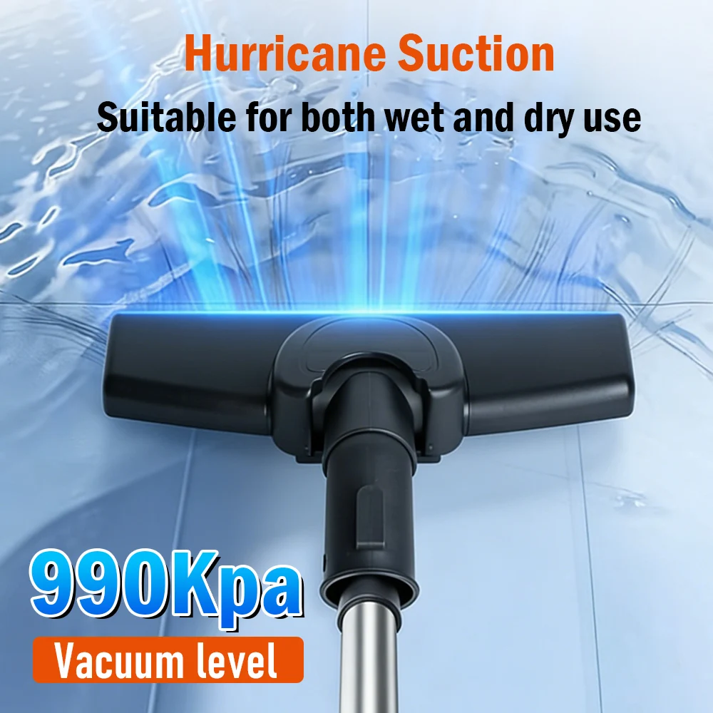 TUNGFULL 30L/45L Wet Dry Vacuum Cleaner Powerful Suction Industrial Shop Vac for Home Garage Workshop Carpet Cleaning