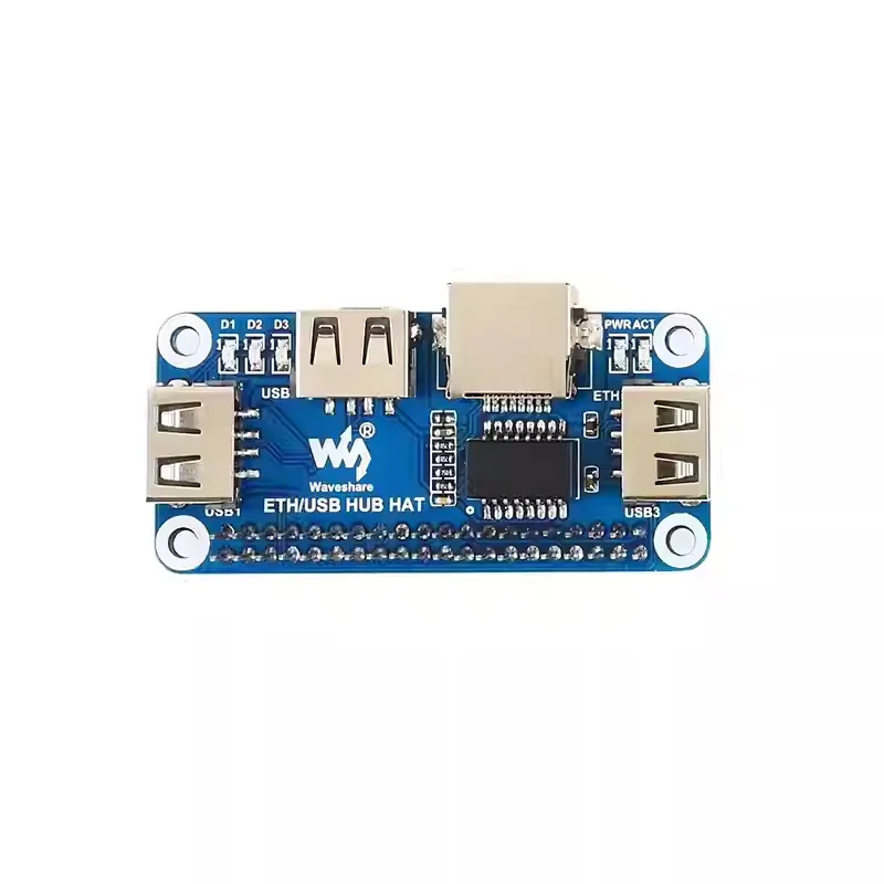 WAVESHARE Raspberry Pi 4/Zero W USB to Ethernet RJ45 network port USB HUB hub splitter