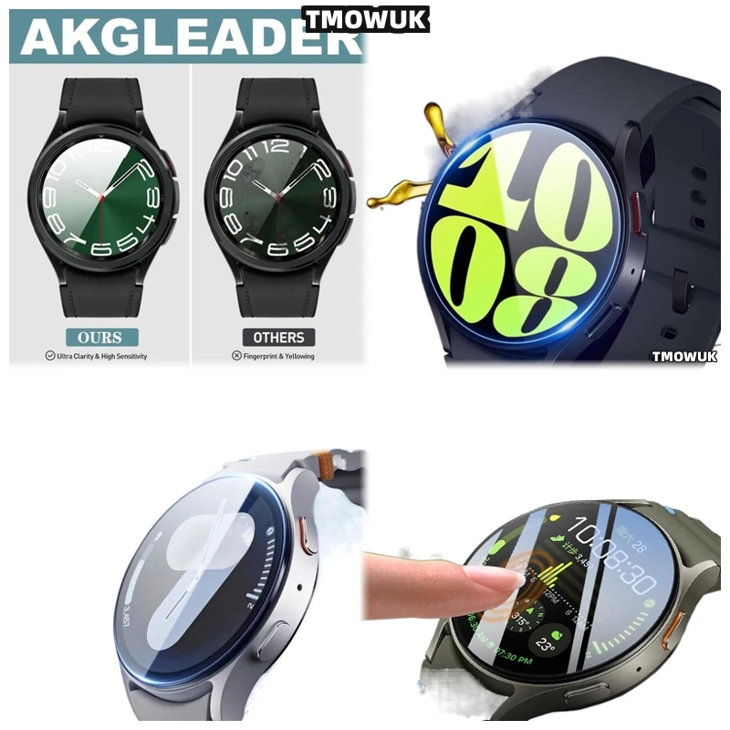 

For Samsung Galaxy Watch6 Classic 40mm Watch7 Ultra FE 47 44 43mm Tempered Glass HD Anti - Scratch Protector Film