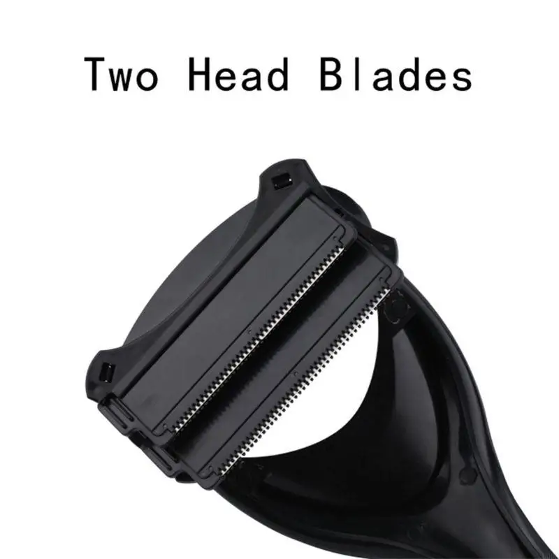 ماكينة حلاقة الشعر اليدوية للرجال من U0DE لإزالة شفرة الرأس وساق الجسم لشفرات الحلاقة