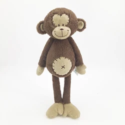 Soft Animal World Cute Plush Toys Lion Unicorn Rubbit Monkey Giraffe Donkey Animals Appease Playmate Calm Doll Christmas Gifts