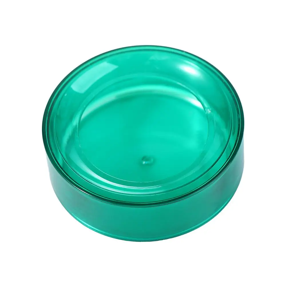 Casier bancaire en plastique, trésorier de bureau, outil de comptage d'argent de supermarché, dispositif humide des doigts, boîtier rond, outil mouillé des doigts
