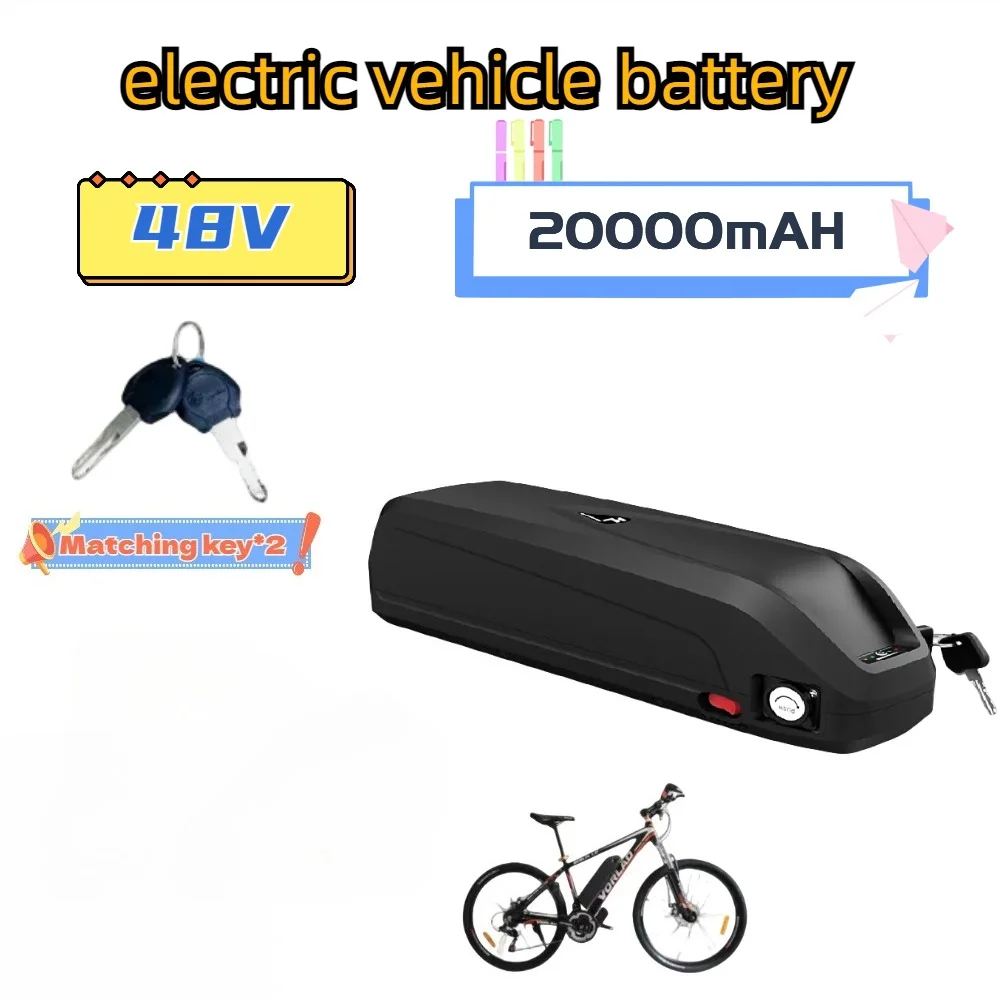 for Hailong 48v Battery E-Bike 20ah Lithium Battery 13s5p Electric Bicycle Ebike 1000w-2000w
