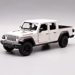 WELLY 1:27 Jeep Wrangler Rubicon Gladiator Pickup in lega modello di auto diecast veicoli fuoristrada in metallo modello di auto giocattoli per bambini regalo