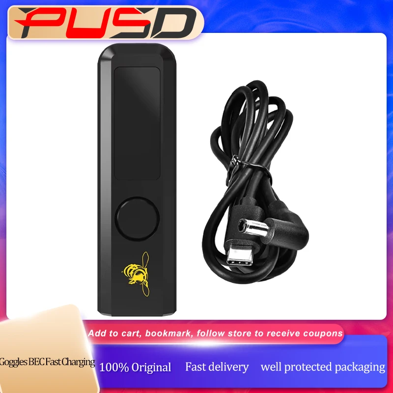 SpeedyBee lunettes BEC 20W Max câble de charge rapide 3-6S pour DJI G2 V2/lunettes 2 FPV Drone quadrirotor