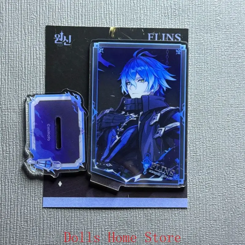 

Genshin Impact Kyryll Chudomirovich Flins Anime Game Cosplay Acrylic Stand Desk Keychain Pendant Halloween Gifts