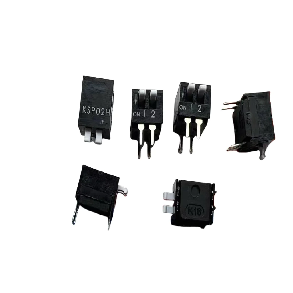 

1pcs/lots Imported Japan KSP02H Dip Switch 2 Position Piano Key Type 2P Coding Inline 2.54mm