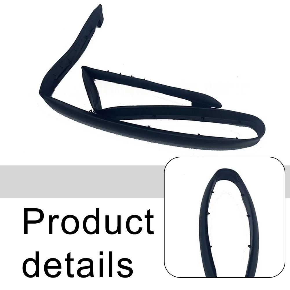 Black ABS Engine Hood Seal for Toyota For Corolla 2019 2024 53395 02240 Direct Fit Replacement Automotive Trim Seal