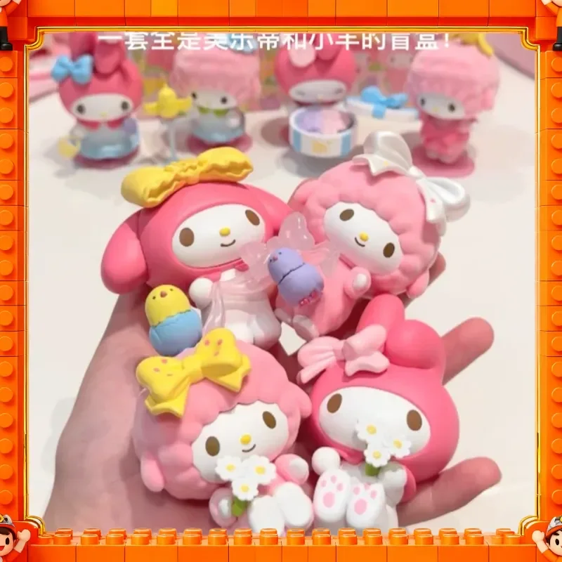 

Genuine Funism Sanrio Blind Box My Melody My Sweet Piano Bird Adventure Collectible Figure Desktop Ornament Gift For Girls