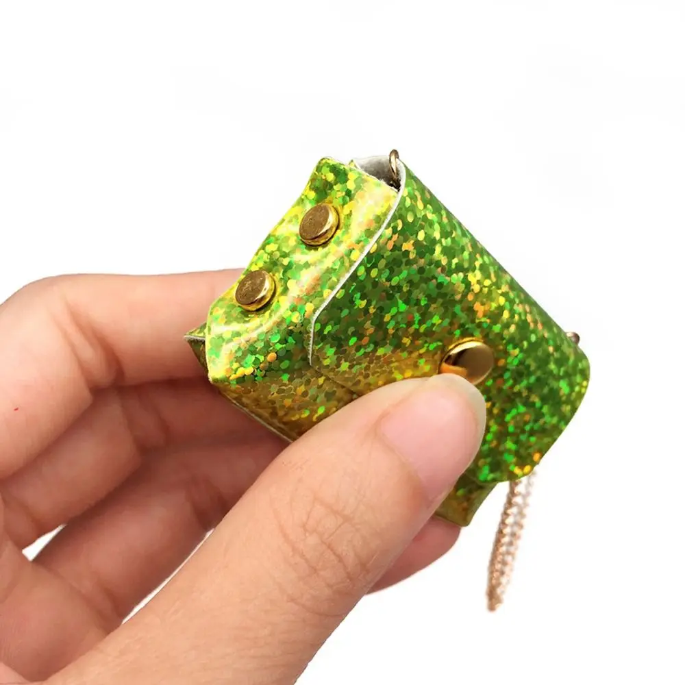 Mini Doll Fashion Bags Paillette Shoulder Bags Doll Accessories Doll Handbag Lady Purse Waistbag Accessories Dollhouse Toys