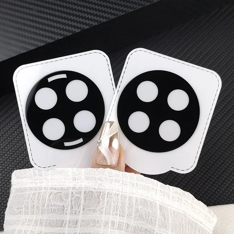 Для OnePlus Ace 5 3 3V Pro задняя камера с черным покрытием, шелковый объектив с принтом, защитная пленка из закаленного стекла 9H Для OnePlus Ace 5 3 3V Pro задняя камера с черным покрытием, шелковый объектив с принтом, защитная пленка из закаленного стекла 9H