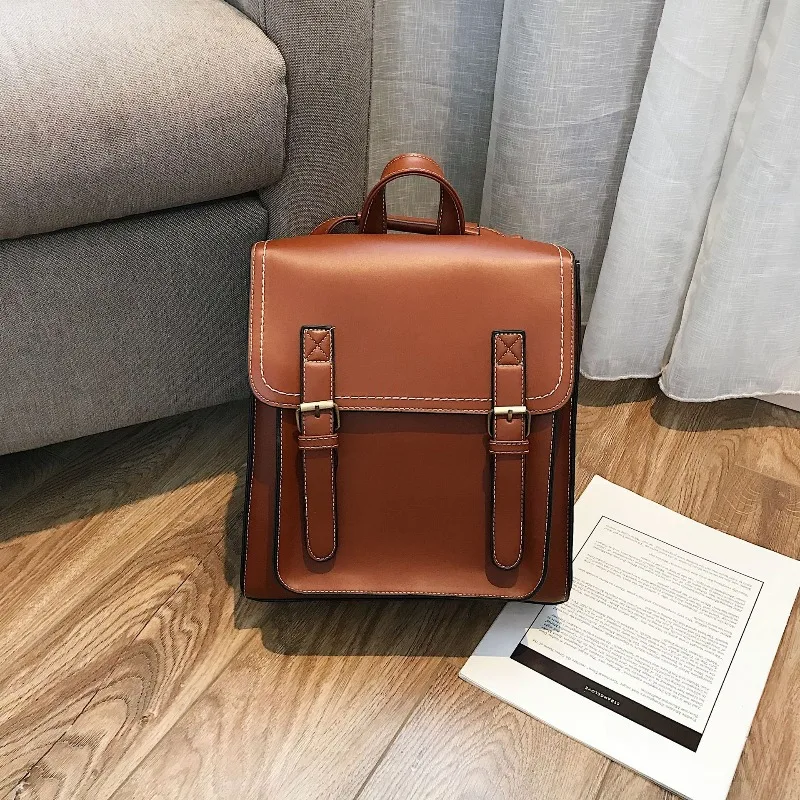 

Fashionable Kids Backpack for Boy Trendy Cute Backpack Retro Versatile School Bags Large Capacity Crossbody Bag Mochilas Mujer