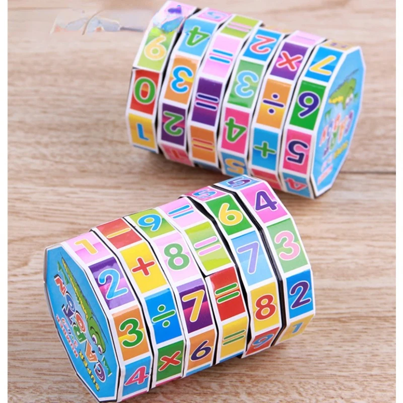 Children's Educational Toys Learning Math Puzzle Square Toys for Kids Toys for Develop Intelligence Interesting Learning