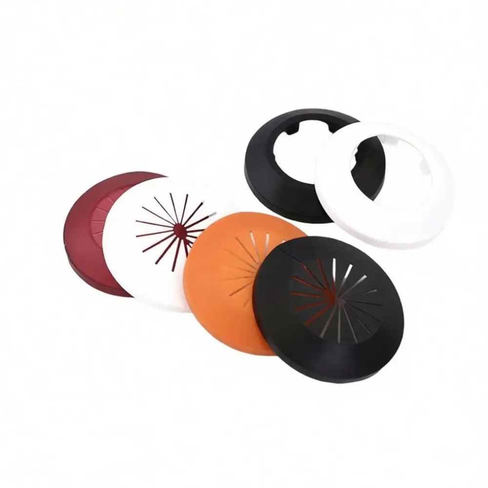 Pipe Decorative Cover Snap On Escutcheon Plate For Wall Holes Water Sewer Conduit Plastic Flange Cap Home Decoration Tool