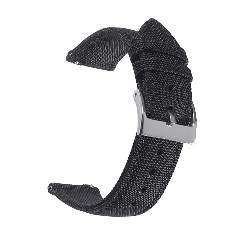 Waterdichte Zeildoek Horlogeband Quick Release Horlogeband 18mm 19mm 20mm 21mm 22mm 24mm Nylon Horlogeband voor Blancpain voor Omega