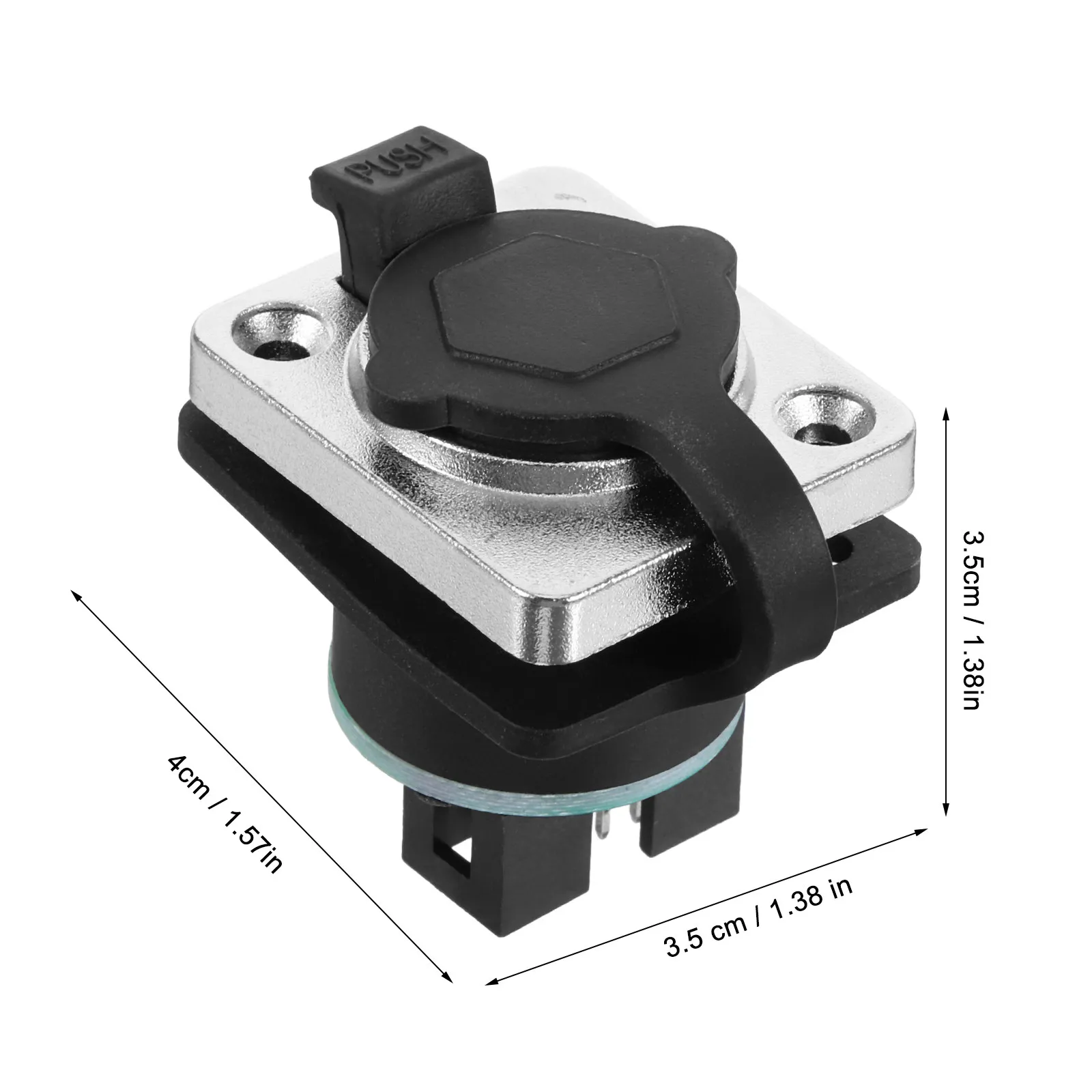 IP67 Waterproof Network Cable Connector Sealed Plug Socket for Outdoor Home Office Shopping Mall